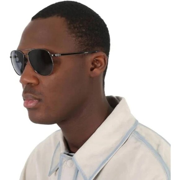 NEW SALVATORE FERRAGAMO SF157S 60mm Aviator Sunglasses DARK  display picture 1